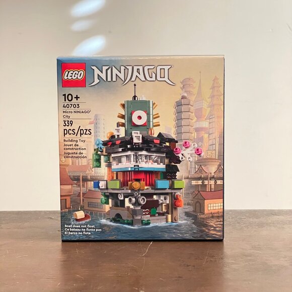 LEGO Lot of 4 Micro Ninjago City Sets 40703 40704 40705 40706 NIB New in Hand - Picture 5 of 16